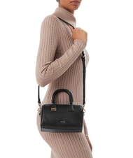 FURLA OLIVIA Mini Bauletto con tracolla Nero - Borse Donna - 2