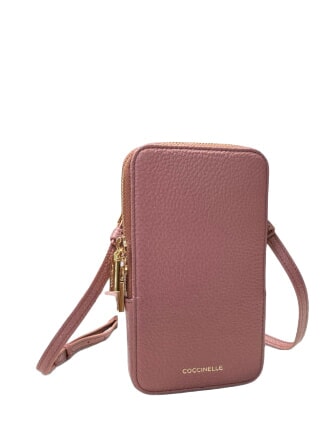 FLOR Mini bag porta smarthphone in pelle winter rose - Borse Donna