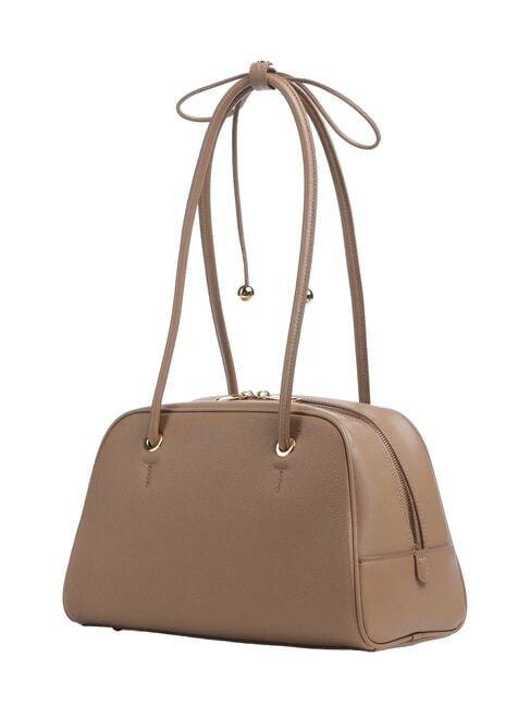 POPPY Borsa a spalla, in pelle toffee - Borse Donna