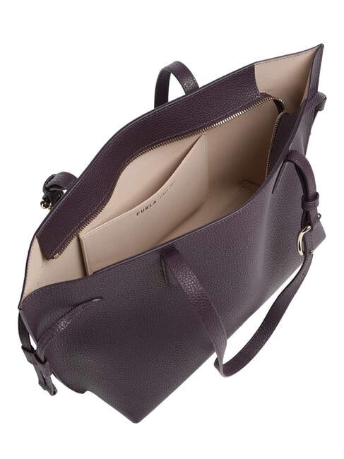 AVA Borsa shopping media in pelle winter bloom+cotone g int. - Borse Donna
