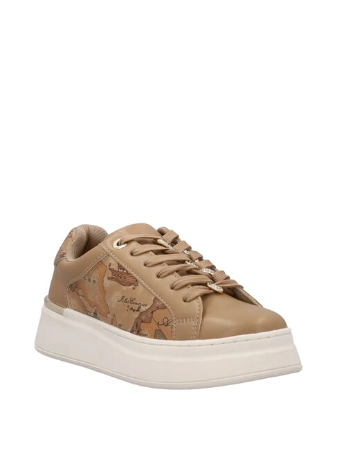 GEO Sneakers con applicazione gioiello nocciola/geo beige - Scarpe Donna