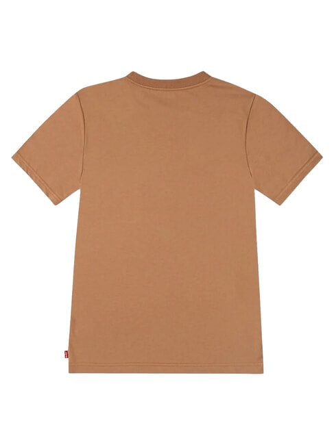 BATWING T-shirt a maniche corte, puro cotone rodeo brown - T-shirt