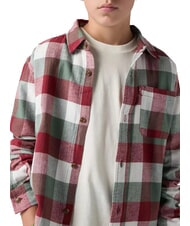 LEVI'S BUFFALO Camicia a maniche lunghe, di flanella red pear - Camicie - 3