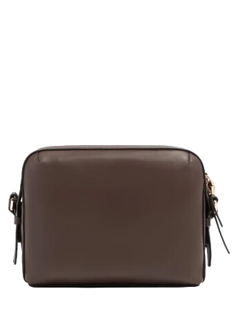 CIRCLE Borsa a tracolla noce scuro scamosciato - Borse Donna