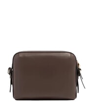 PIQUADRO CIRCLE Borsa a tracolla noce scuro scamosciato - Borse Donna - 3
