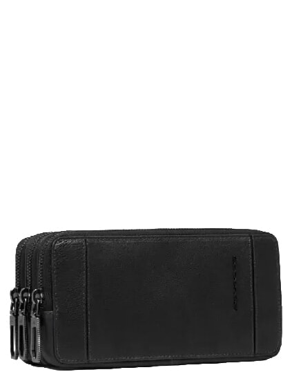 CRONUS Pochette con porta carte e polsierina Nero - Borse Donna