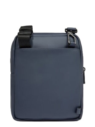 WOLLEM Borsello in tessuto gommato blu - Tracolle Uomo