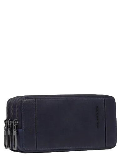 CRONUS Pochette con porta carte e polsierina blu - Borse Donna