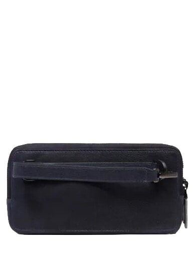 CRONUS Pochette con porta carte e polsierina blu - Borse Donna