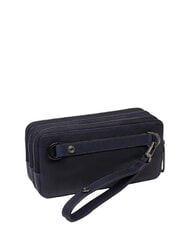 PIQUADRO CRONUS Pochette con porta carte e polsierina blu - Borse Donna - 4