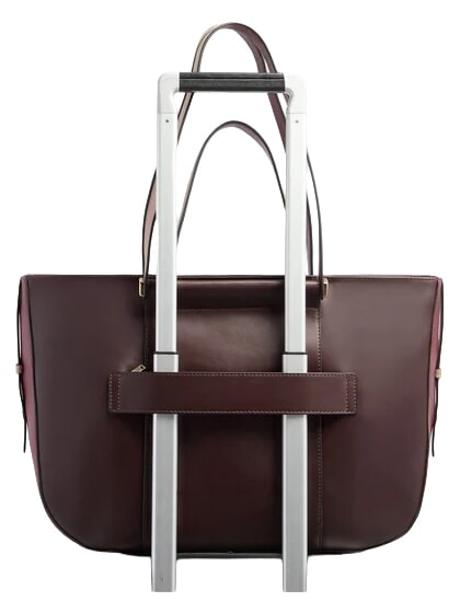 CIRCLE  bordeaux/rosa - Borse Donna