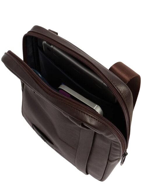 W137 Borsello in pelle MORO - Tracolle Uomo