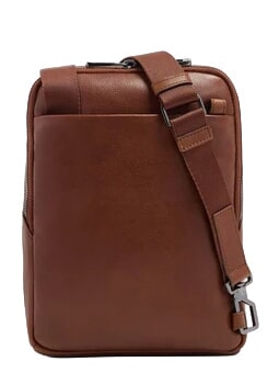 W143 Borsello porta iPad mini CUOIO - Tracolle Uomo