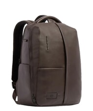 PIQUADRO RUSSEL Zaino in pelle porta pc 15.6" MORO - Zaini da lavoro porta PC - 2