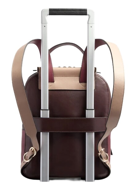 CIRCLE Zainetto porta iPad 11" bordeaux/rosa - Borse Donna