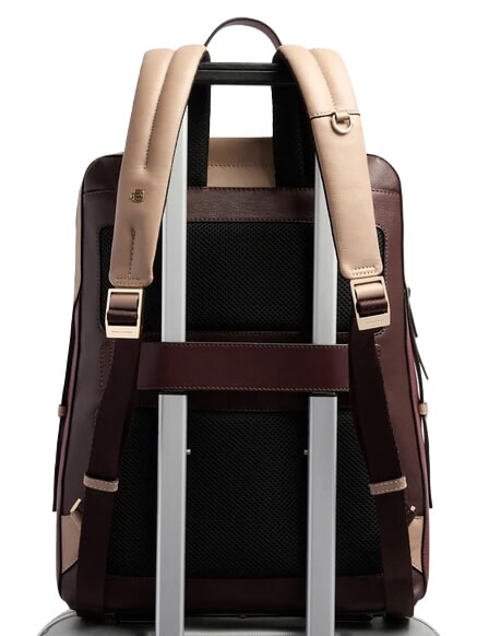 CIRCLE Zaino porta PC 15,6" bordeaux/rosa - Borse Donna