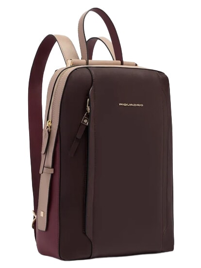 CIRCLE  Zaino porta PC da 14" bordeaux/rosa - Zaini da lavoro porta PC