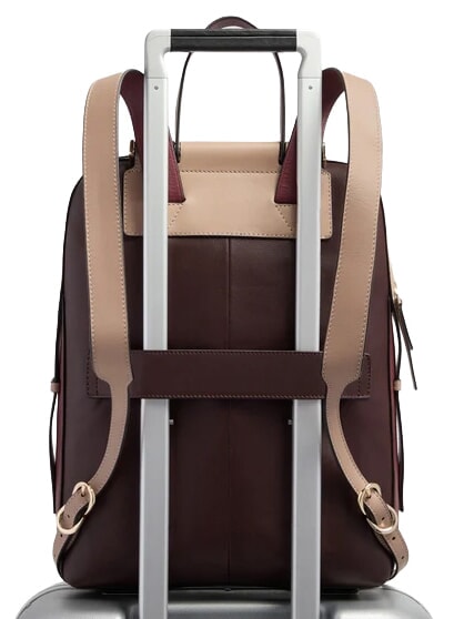 CIRCLE  Zaino porta PC da 14" bordeaux/rosa - Zaini da lavoro porta PC