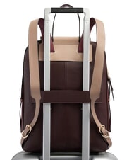 PIQUADRO CIRCLE  Zaino porta PC da 14" bordeaux/rosa - Zaini da lavoro porta PC - 3