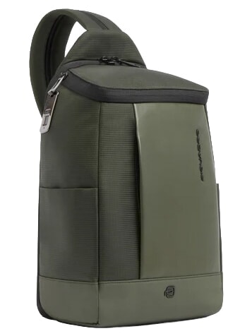 W145 Zaino monospalla porta iPad 11" VERDE - Zaini Scuola & Tempo Libero