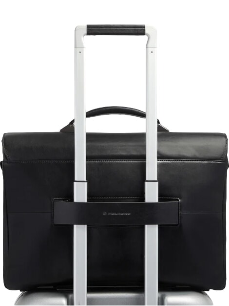 W143 Cartella  porta PC 15,6" Nero - Cartelle Lavoro