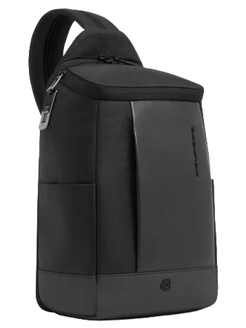 W145 Zaino monospalla porta iPad 11" Nero - Zaini Scuola & Tempo Libero