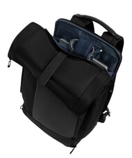 PIQUADRO W145 Zaino roll-top porta PC 15,6" Nero - Zaini Scuola & Tempo Libero - 4