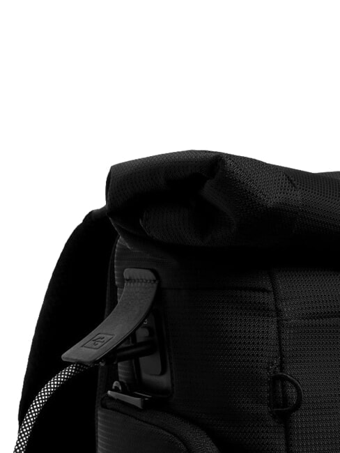 W145 Zaino roll-top porta PC 15,6" Nero - Zaini Scuola & Tempo Libero