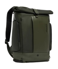 PIQUADRO W145 Zaino roll-top porta PC 15,6" VERDE - Zaini Scuola & Tempo Libero - 2