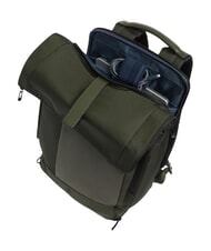 PIQUADRO W145 Zaino roll-top porta PC 15,6" VERDE - Zaini Scuola & Tempo Libero - 4
