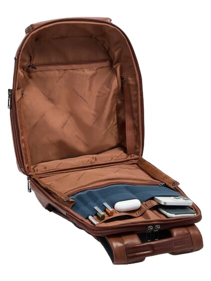 W143 Zaino da viaggio e porta PC 14" CUOIO - Zaini Scuola & Tempo Libero