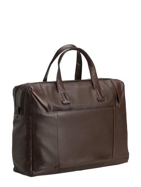 PAN  Cartella porta PC 15,6" in pelle MORO - Cartelle Lavoro