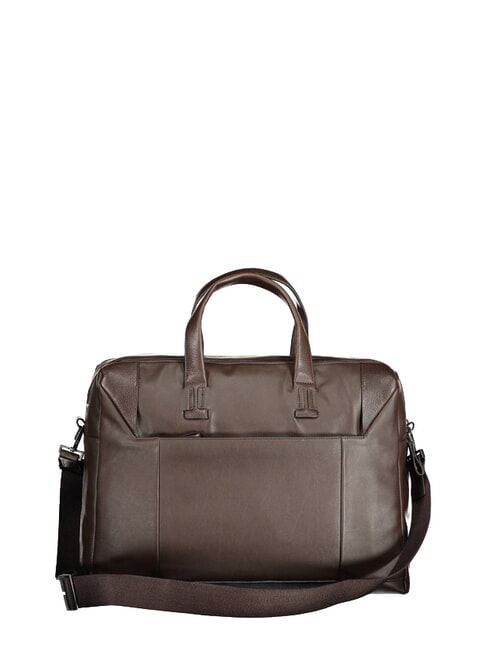 PAN  Cartella porta PC 15,6" in pelle MORO - Cartelle Lavoro