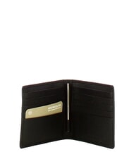 PIQUADRO X1 Portafoglio in pelle martellata Nero - Portafogli Uomo - 2