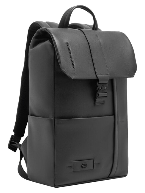 RUSSEL Zaino porta PC 14" con patta Nero - Zaini Scuola & Tempo Libero
