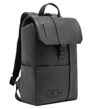 PIQUADRO RUSSEL Zaino porta PC 14" con patta Nero - Zaini Scuola & Tempo Libero - 2