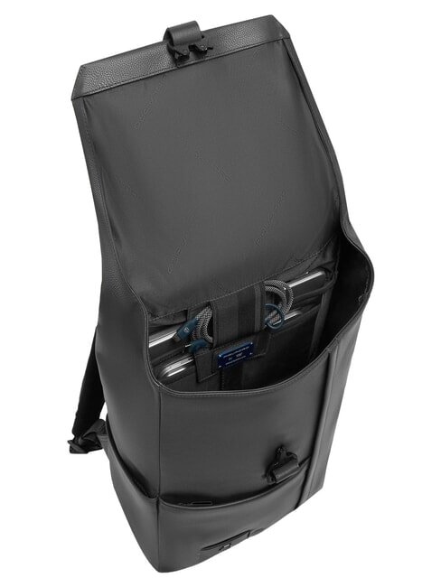 RUSSEL Zaino porta PC 14" con patta Nero - Zaini Scuola & Tempo Libero