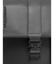 PIQUADRO RUSSEL Zaino porta PC 14" con patta Nero - Zaini Scuola & Tempo Libero - 5