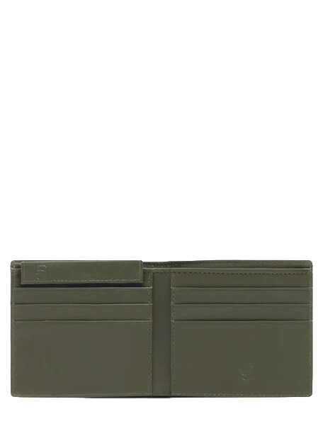 W145 Portafoglio a 5 scomparti VERDE - Portafogli Uomo