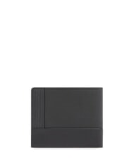PIQUADRO W145 Portafoglio a 5 scomparti Nero - Portafogli Uomo - 2
