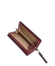 PIQUADRO CIRCLE Portafoglio medio in pelle bordeaux/rosa - Portafogli Donna - 5