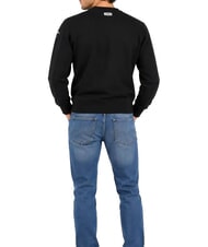 BLAUER CROSBY Felpa a girocollo, con logo - Maglie Uomo