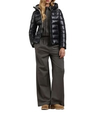 BLAUER CAROLL Piumino termico imbottito ovatta nero interno beige 301 - Piumini Donna - 3