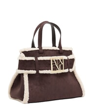 ARMANI EXCHANGE SUSY SOFT Borsa shopping con tracolla antagonist/script - Borse Donna - 3