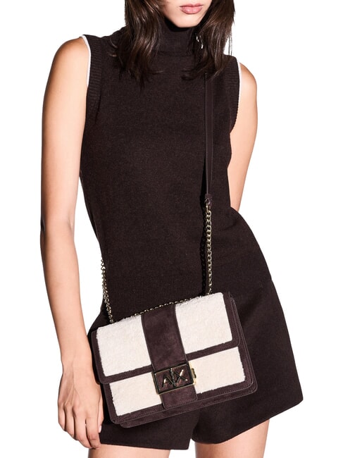 JODIE Borsa a tracolla con catena antagonist/script - Borse Donna