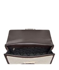 ARMANI EXCHANGE JODIE Borsa a tracolla con catena antagonist/script - Borse Donna - 5