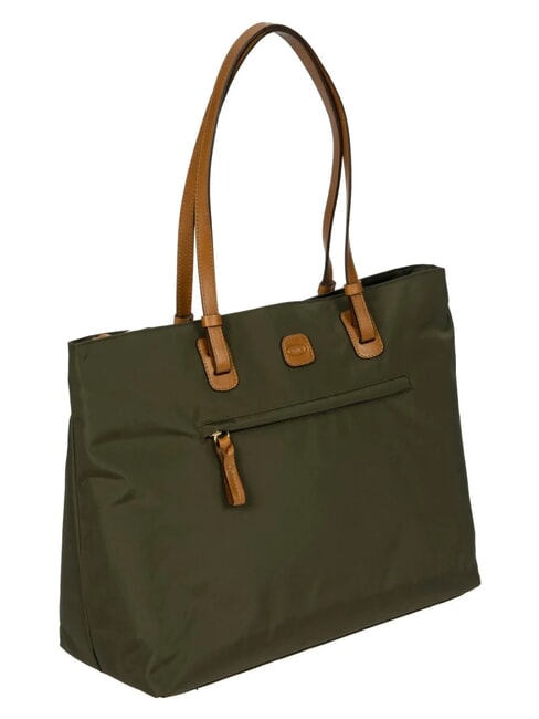 X-COLLECTION Shopper a spalla oliva - Borse Donna