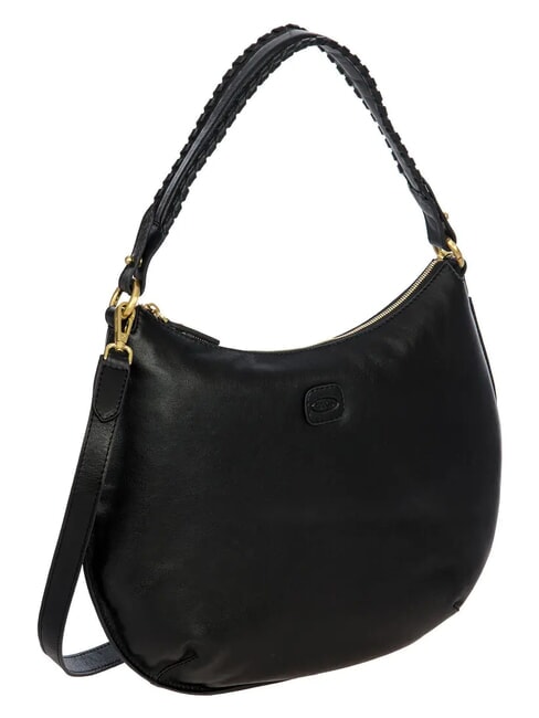 VOLTERRA Borsa in pelle con tracolla Nero - Borse Donna