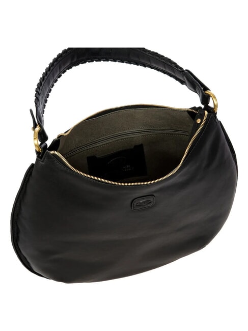 VOLTERRA Borsa in pelle con tracolla Nero - Borse Donna