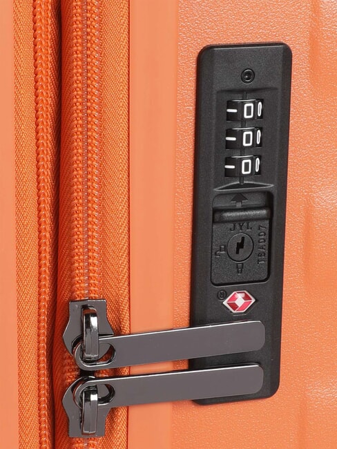 NAUSICAA Trolley Grande, espandibile ARANCIO - Trolley Rigidi